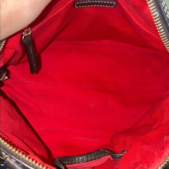 Dooney & Bourke Plaid Satchel - Picture 8 of 11